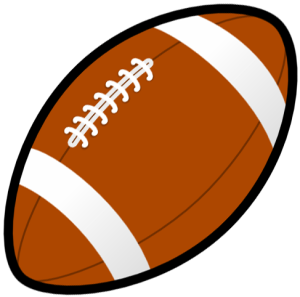 American football ball PNG-37716